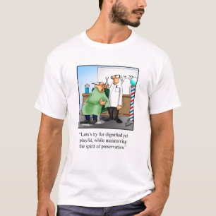 Funny Barber Haircut Tee Shirt