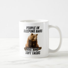 Funny Bären Camping Zitat - Camper Spaß Kaffeetasse