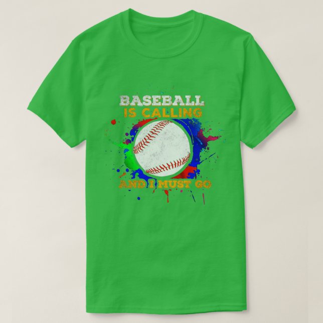 Funny Baseball1 T-Shirt (Design vorne)