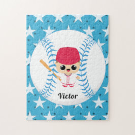 Funny Baseball Boy Player Star Softball Ball Name