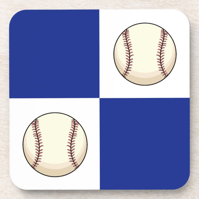 Funny Baseball Foto Template Getränkeuntersetzer (Vorderseite)