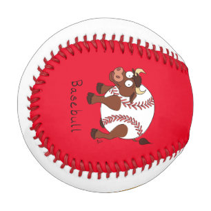 Funny Baseball sports Kids Cartoon Tier