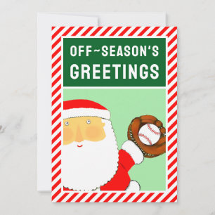 Funny Baseball Weihnachten