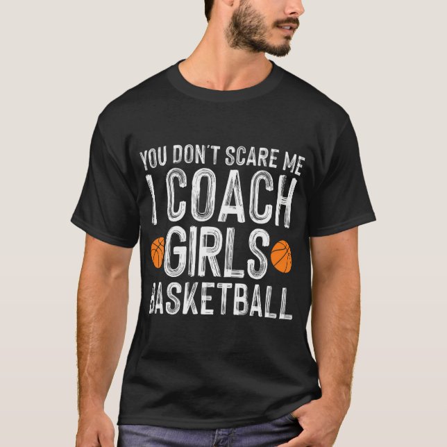 Funny Basketball Coach Men Women Team Trainer I T-Shirt (Vorderseite)