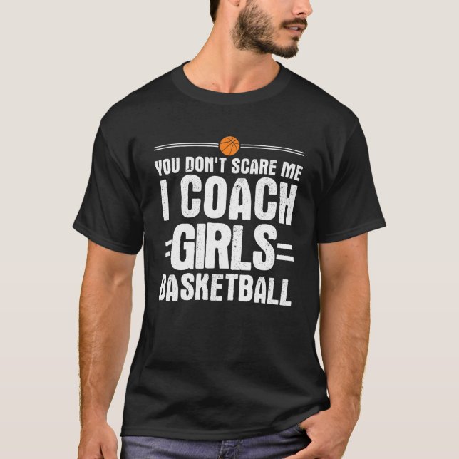 Funny Basketball Coach Men Women Team Trainer I T-Shirt (Vorderseite)