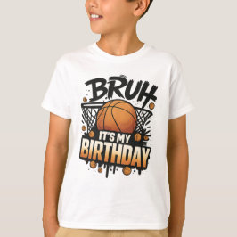 Funny Basketball Geburtstag T - Shirt Design für M