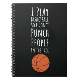 Funny Basketball Gifts Humor Player Sports Baller Notizblock