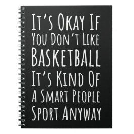 Funny Basketball Gifts Humor Player Sports Fan Notizblock