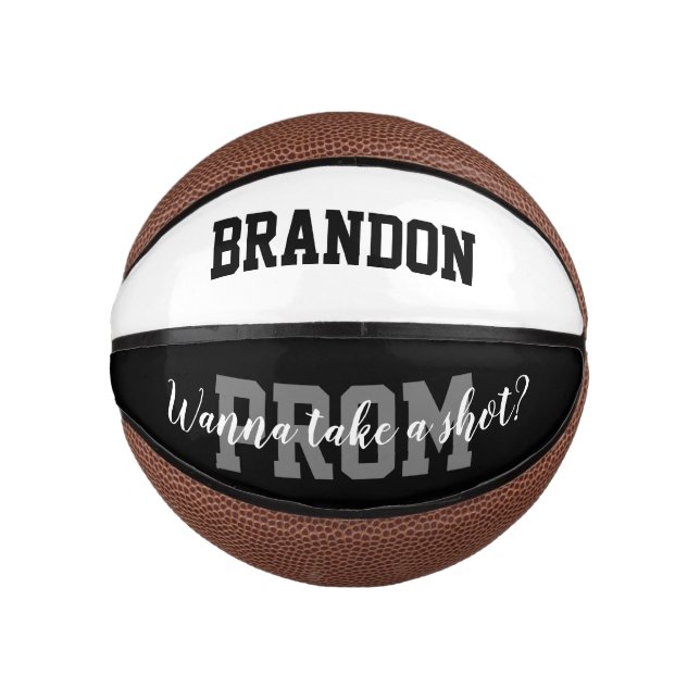 Funny Basketball Hoco Prom Vorschlag Geschenk Idee (Vorderseite)