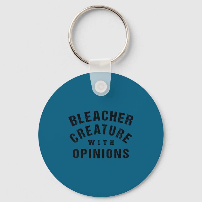 Funny Basketball Mom Quote Bleacher Creature With  Schlüsselanhänger (Vorderseite)