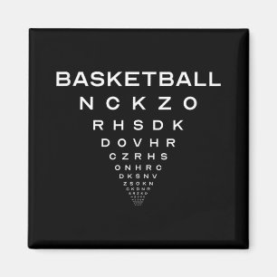 Funny Basketball Opticians Board Joke Tank Top Magnet