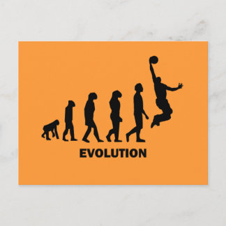 Funny Basketball Postkarte