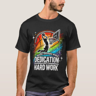 Funny Basketball Spieler Teenager Männer Sport Ath T-Shirt