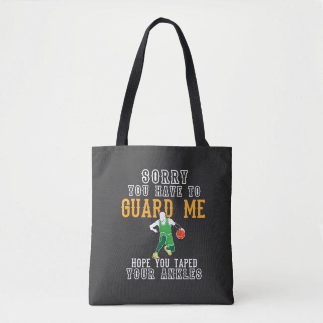 Funny Basketball Tasche (Vorderseite)