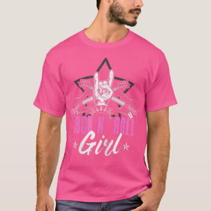 Funny Bass Guitar Lover Grafische Frauen und Mädch T-Shirt