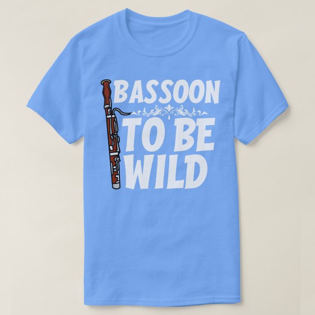Funny Bassoon Player T-Shirt (Design vorne)