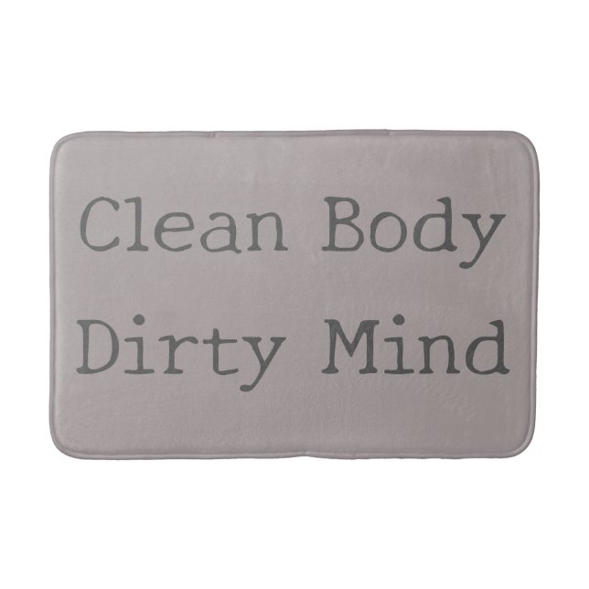 Funny Bath Mat Badezimmer Rug Badematte (Vorderseite)