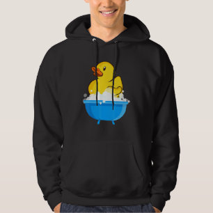Funny Bath Teen Yellow Duck Duck Rubber Bath Toy 1 Hoodie