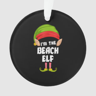 Funny Beach Elf Matching Family Group PJ Christmas