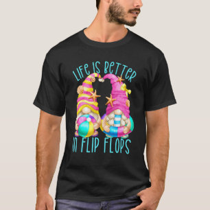 Funny Beach Spiele für Frauen Leben ist besser in T-Shirt