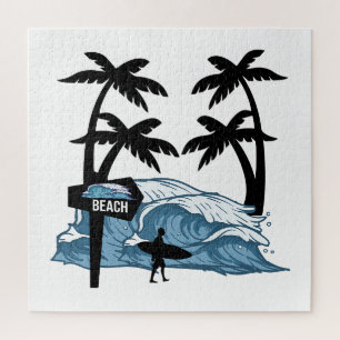 Funny Beach Wave
