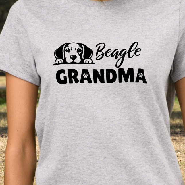 Funny Beagle Großmutter T-Shirt (Von Creator hochgeladen)