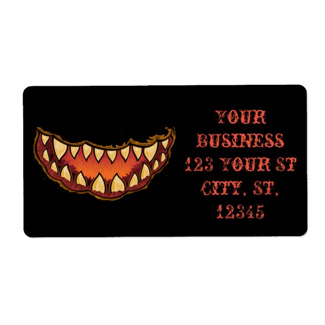 Funny Beängstigend Jack o'lantern Thunder_Cove (Vorne)