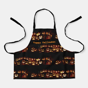 Funny Beängstigend Spooky Halloween Lit Jack O'Lan Schürze