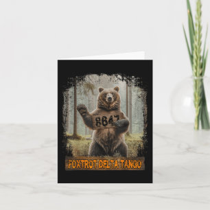 Funny Bear Foxtrots Deltas Tango 8647 86 47 Patrio Karte
