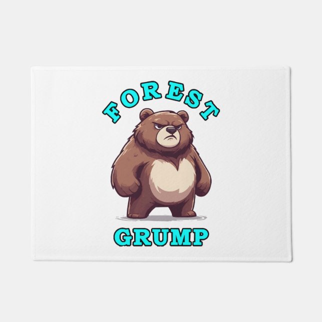 Funny Bear Fußmatte (Vorderseite)