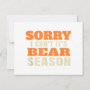 Funny Bear Junting