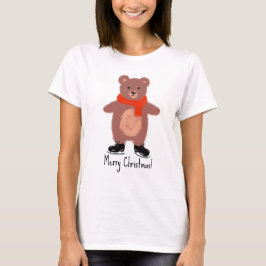 Funny bear Skaten T-Shirt