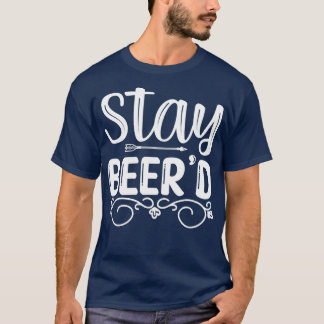 Funny Beard Geschenke Bleibe Bart 1 T-Shirt