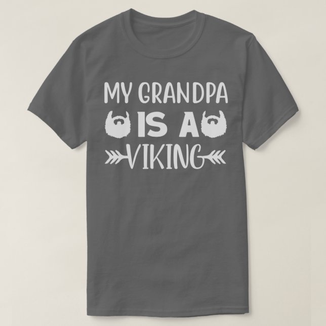 Funny Beard Geschenke für Männer MyOpa ist ein Wik T-Shirt (Design vorne)