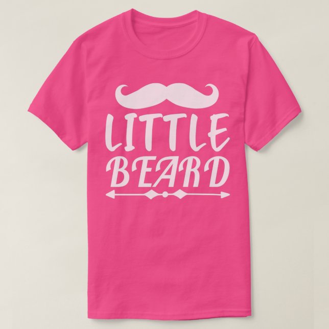 Funny Beard spendet Little Beard 4 T-Shirt (Design vorne)