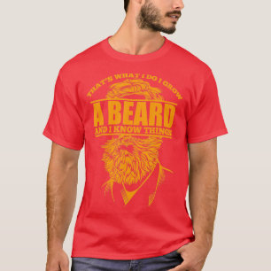 Funny Beard Sprichwort T-Shirt