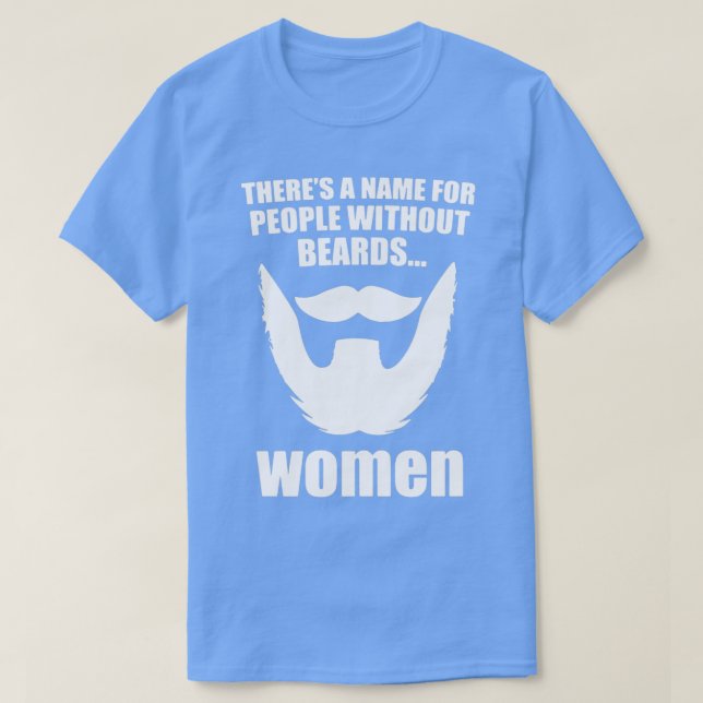 Funny Beards Zitat Classic TShirt (Design vorne)