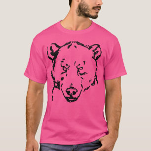 Funny Bears Zookeeper Adortable Bear Face Animal l T-Shirt