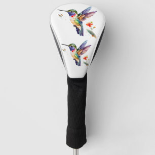 Funny & Beautiful Hummingbirds for Bird Lovers on Golf Headcover