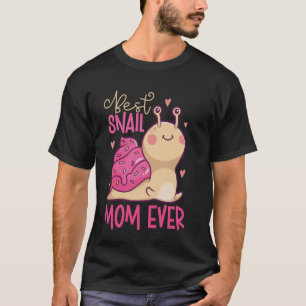 Funny Beauty Mama niedliche Schnecken Besitzer Mut T-Shirt