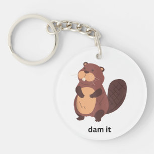 Funny Beaver Dam it Beavers Humour mignon animal g