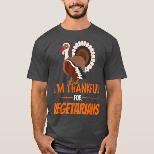 Funny bedankt für Vegetarier T-Shirt