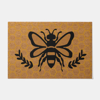 Funny Bee Liebe Mat, Niedliche Bienendekoration Ru Fußmatte