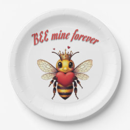 Funny Bee Pun Valentine  Pappteller