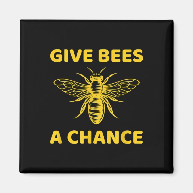 Funny Beekeeper Bienenzucht-Umweltprogramm Magnet (Vorne)