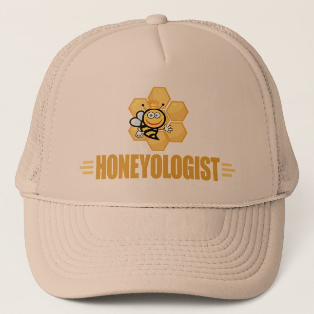 Funny Beekeeper Truckerkappe (Vorderseite)
