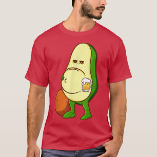 Funny Beer Belly Avocado T-Shirt
