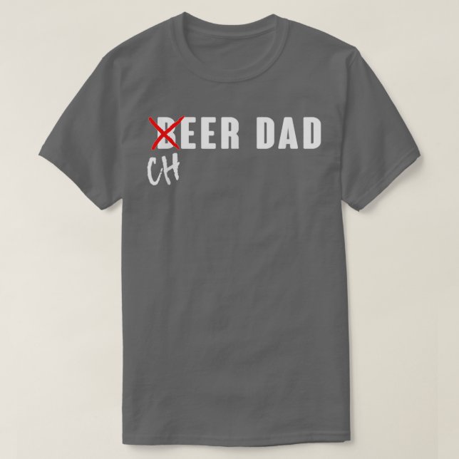 Funny Beer Cheer Vater T-Shirt (Design vorne)