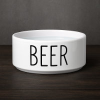 Funny Beer Dog