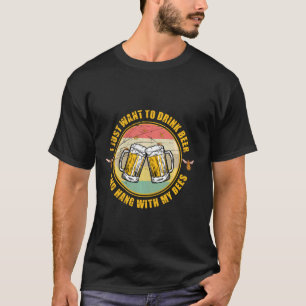 Funny Beer Lover Bauer Bee Whisperer Beekeeper T-Shirt